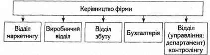 контролінг як штатна одиниця підприємства