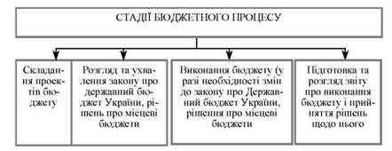 стадії бюджетного процесу