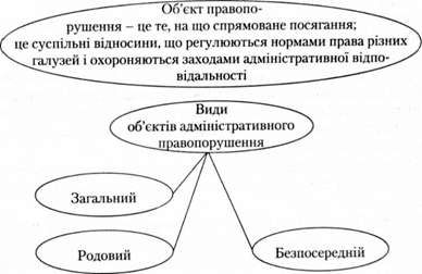види об'єктів адміністративного правопорушення