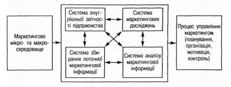 структура маркетингової інформаційної системи
