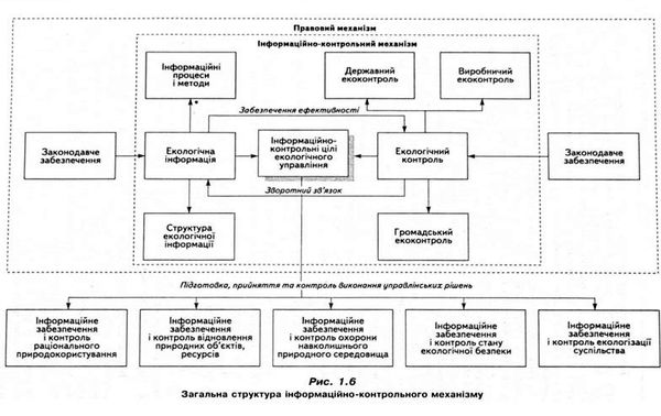 загальна структура інформаційно-контрольного механізму 