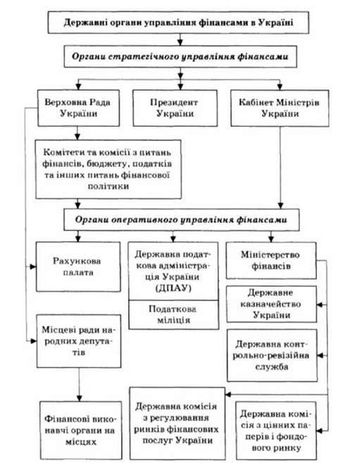 система управління державними фінансами в україні