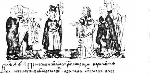 князь гліб убиває волхва
