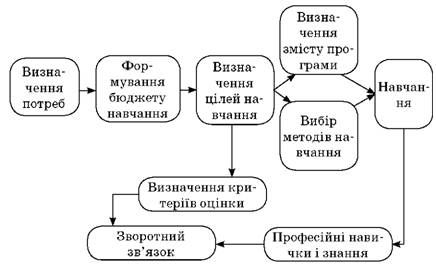процес організації професійного навчання в міжнародній фірмі