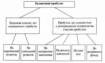 діючий порядок розподілу прибутку підприємства