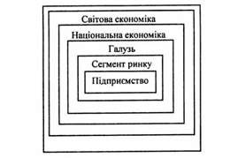 ієрархічна модель середовища підприємства 