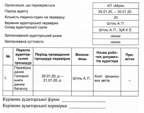 програма аудиту
