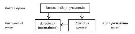 структура управління товариства з обмеженою відповідальністю