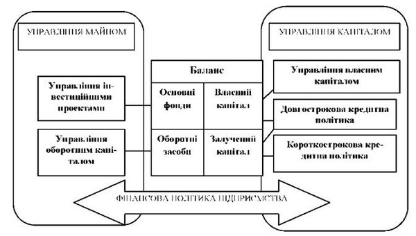 структура фінансової політики підприємства
