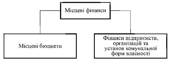 склад місцевих фінансів