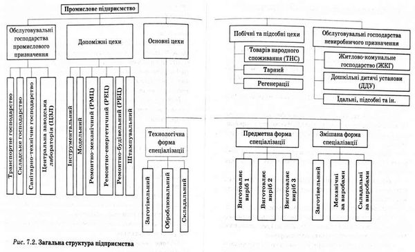 загальна структура підприємства 