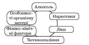 перелік основних тератогенів