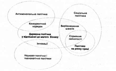 відповідність концепції державної політики розвитку малого підприємництва до державної політики в інших сферах.