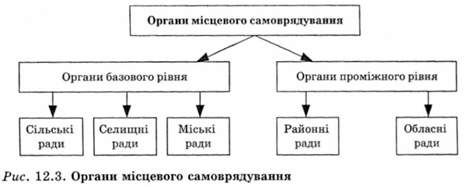 органи місцевого самоврядування 