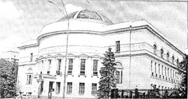 будинок, у якому засідала центральна рада (тепер-будинок учителя), м. київ