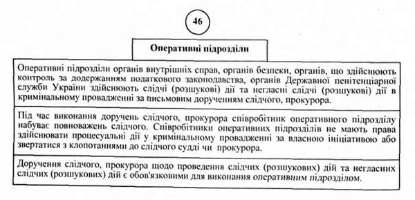 оперативні підрозділи