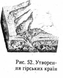 утворення гірських країн