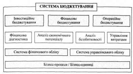 система фінансового управління підприємством мінімальної конфігурації