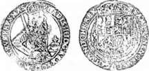 владислав iv. талер. срібло. 1633 р.