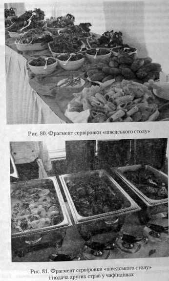 фрагмент сервіровки 