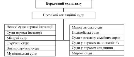 система судів штатів