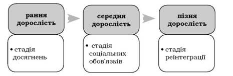 стадії когнітивного розвитку дорослих за шаїй