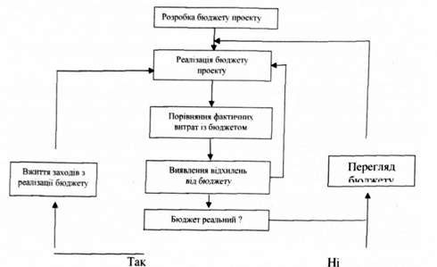 організація бюджетного контролю проекту