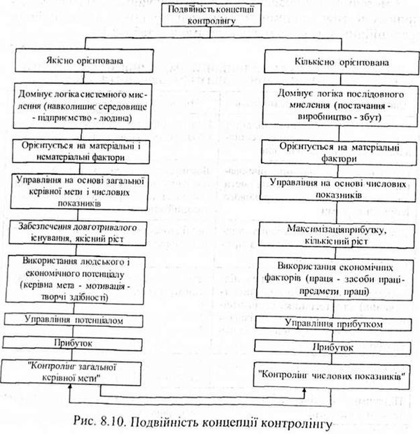 подвійність концепції контролінгу 
