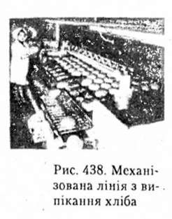 механізована лінія з випікання хліба