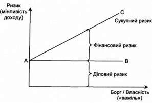 співвідношення сукупного ризику і фінансового 